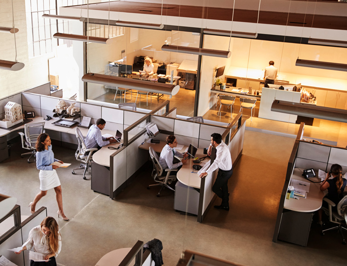 Modern UAE virtual office & flexi-desk workspace